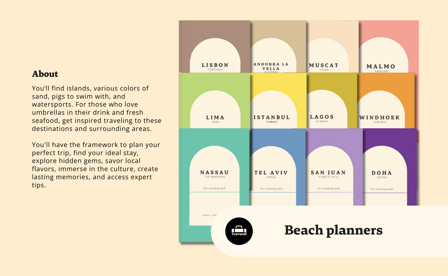 Beach Bucket List Download Free With Trip Planner List by Travwell