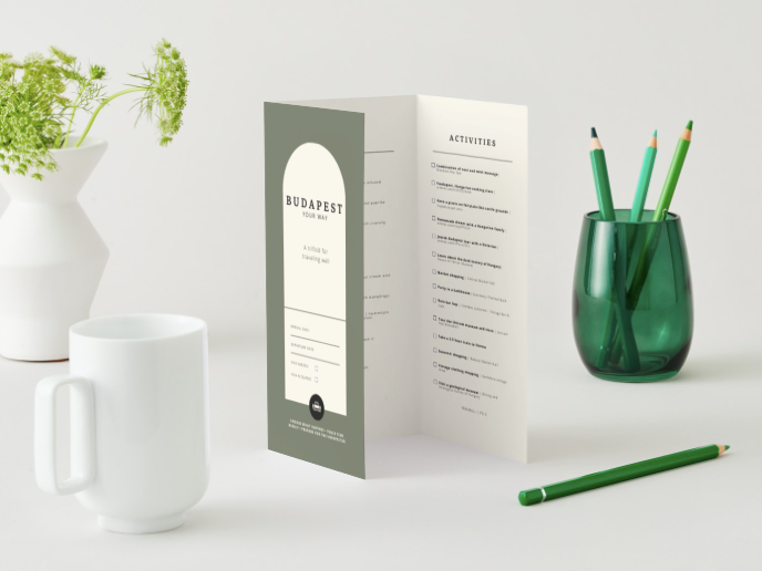 Budapest Print Out Travel Planning Brochure | Sites, local food, reading list, packing list List by Travwell