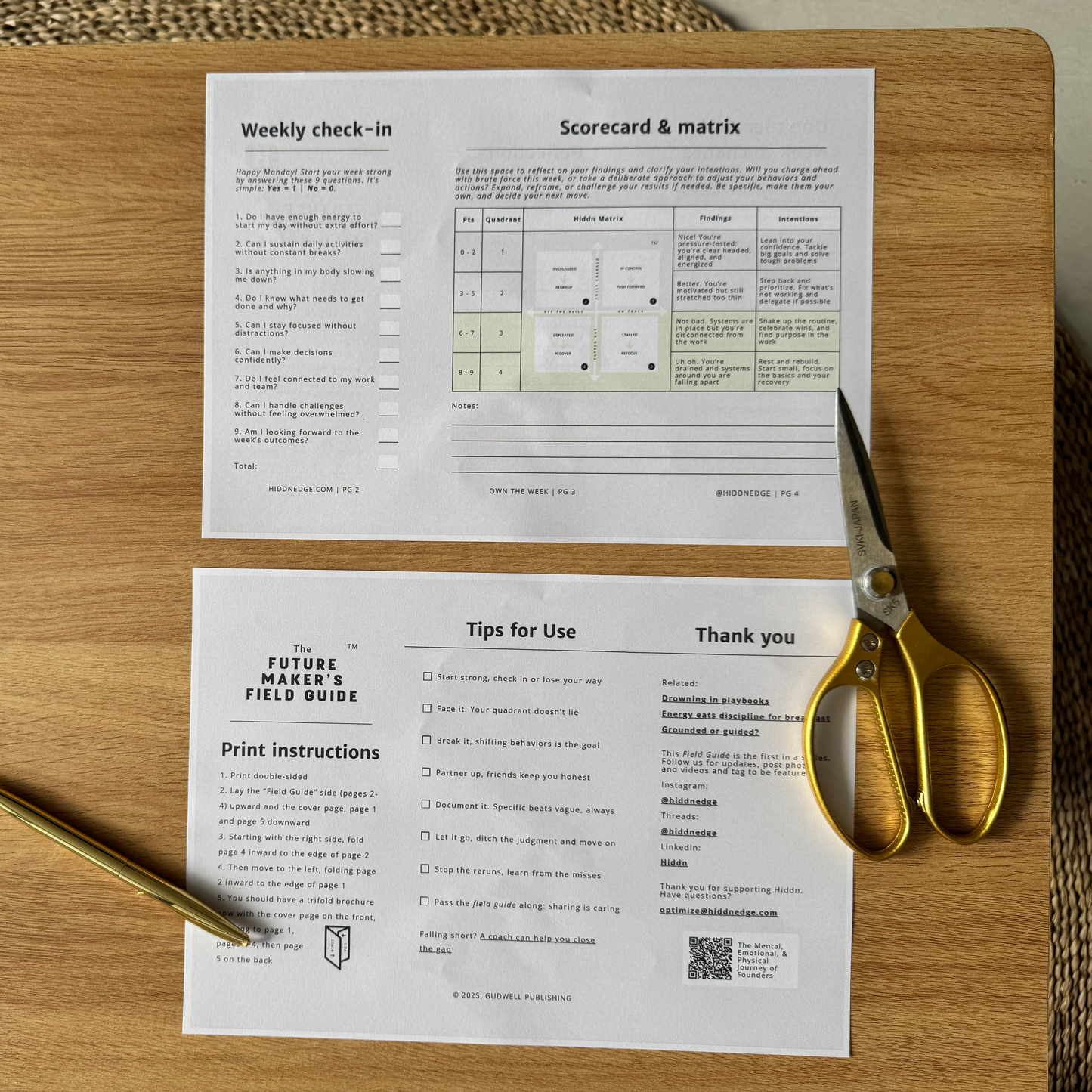 The Future-Maker's Field Guide List by Hiddn