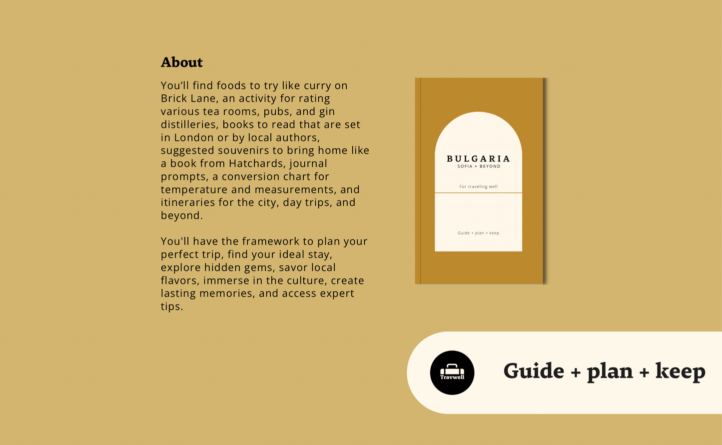 Bulgaria Travel Guide Book for Your Trip to Sofia & Beyond Book by Travwell