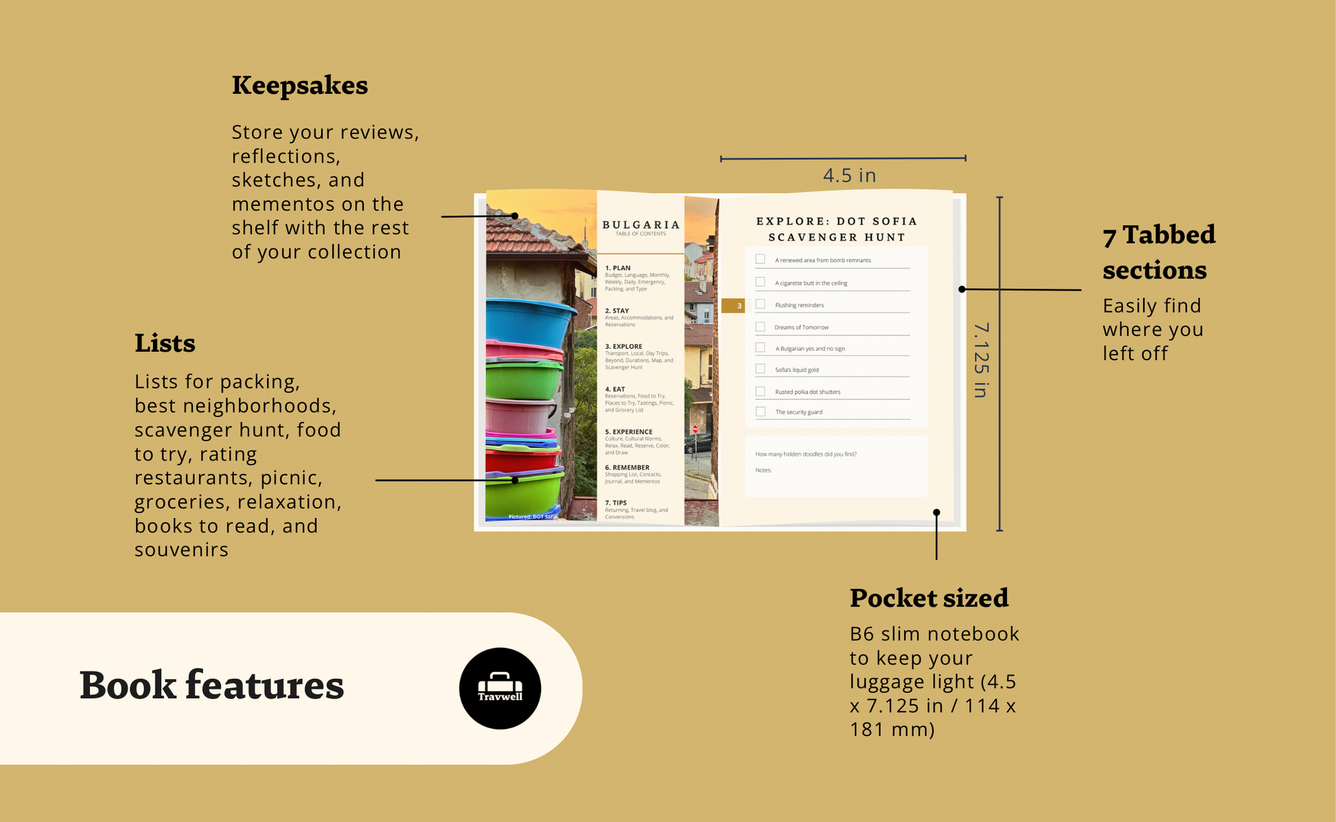 Bulgaria Travel Guide Book for Your Trip to Sofia & Beyond Book by Travwell