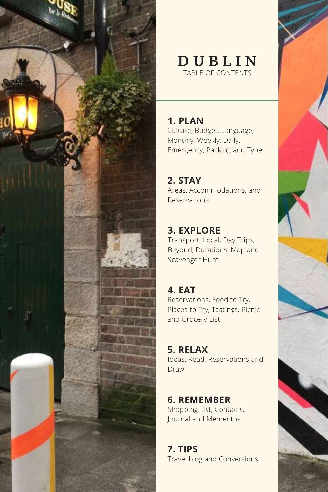 Dublin Trip Planner, An Ireland Guide for a Stress Free Journey Book by Travwell