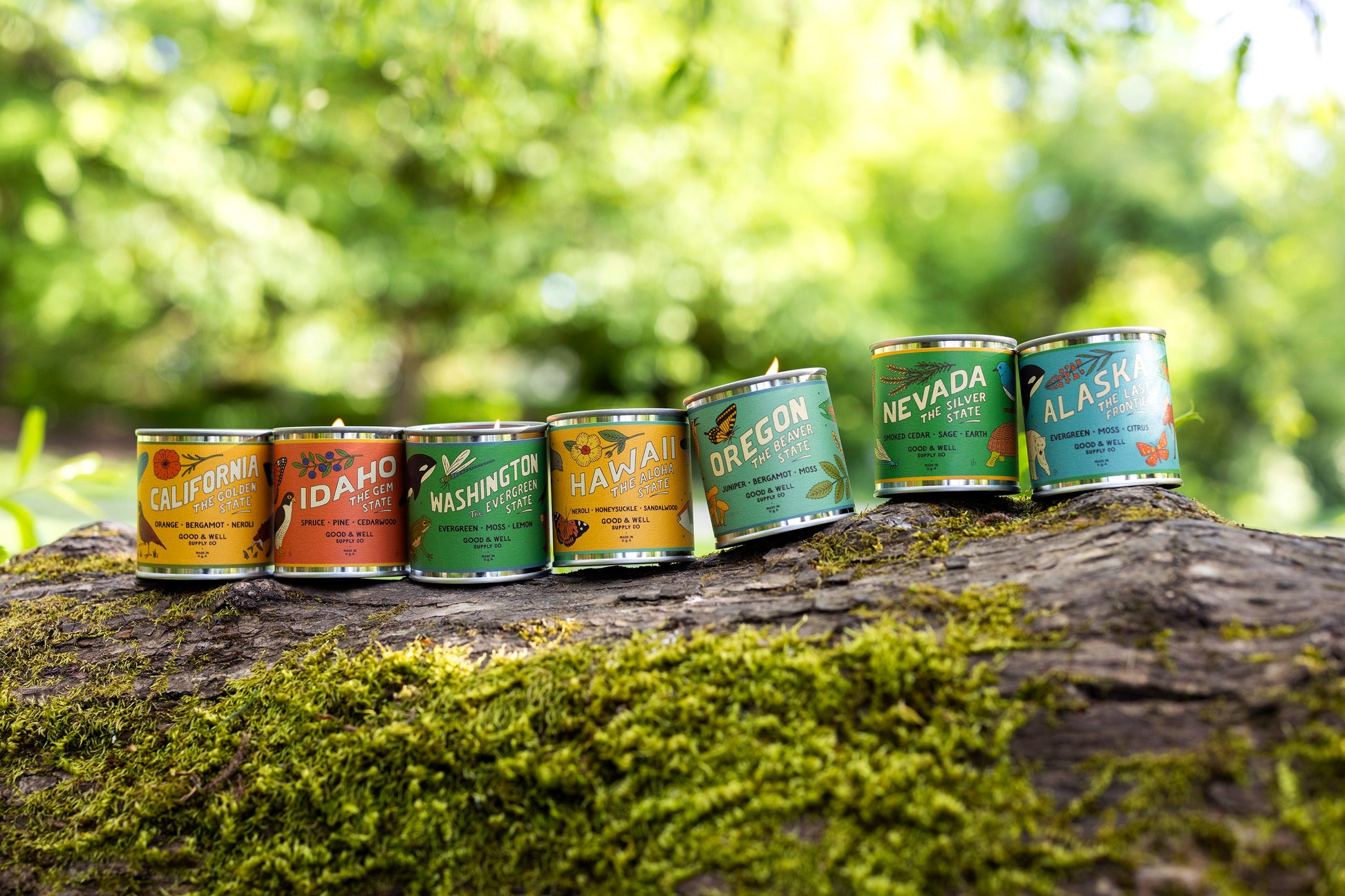 New Mexico State Candle Candles by Good & Well Supply Co.