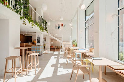 Helsinki sunny cafe and brunch spot