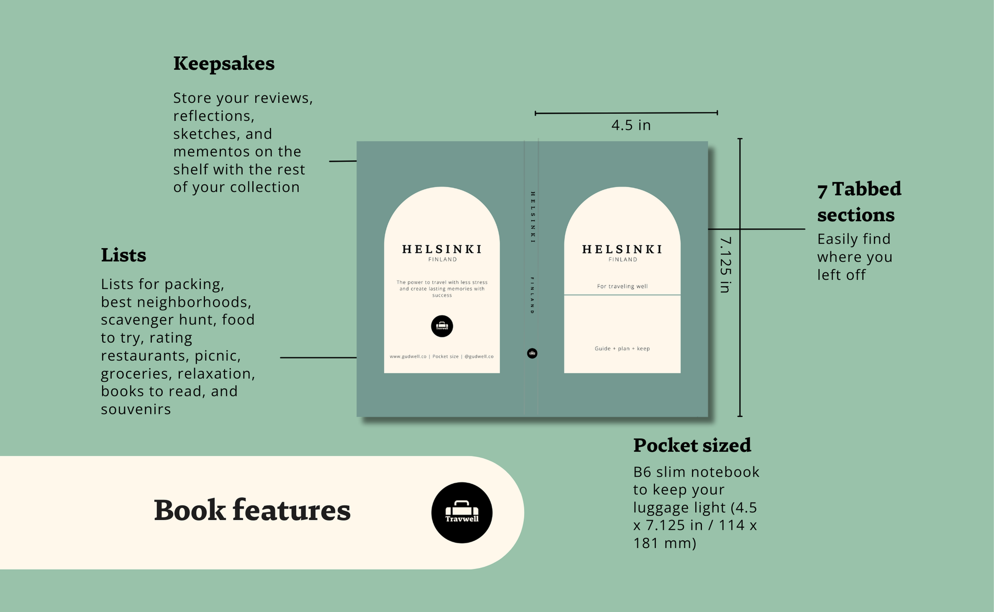 Helsinki Travel Guidebook: Plan Your Finland Adventure with Local Tips Book by Travwell