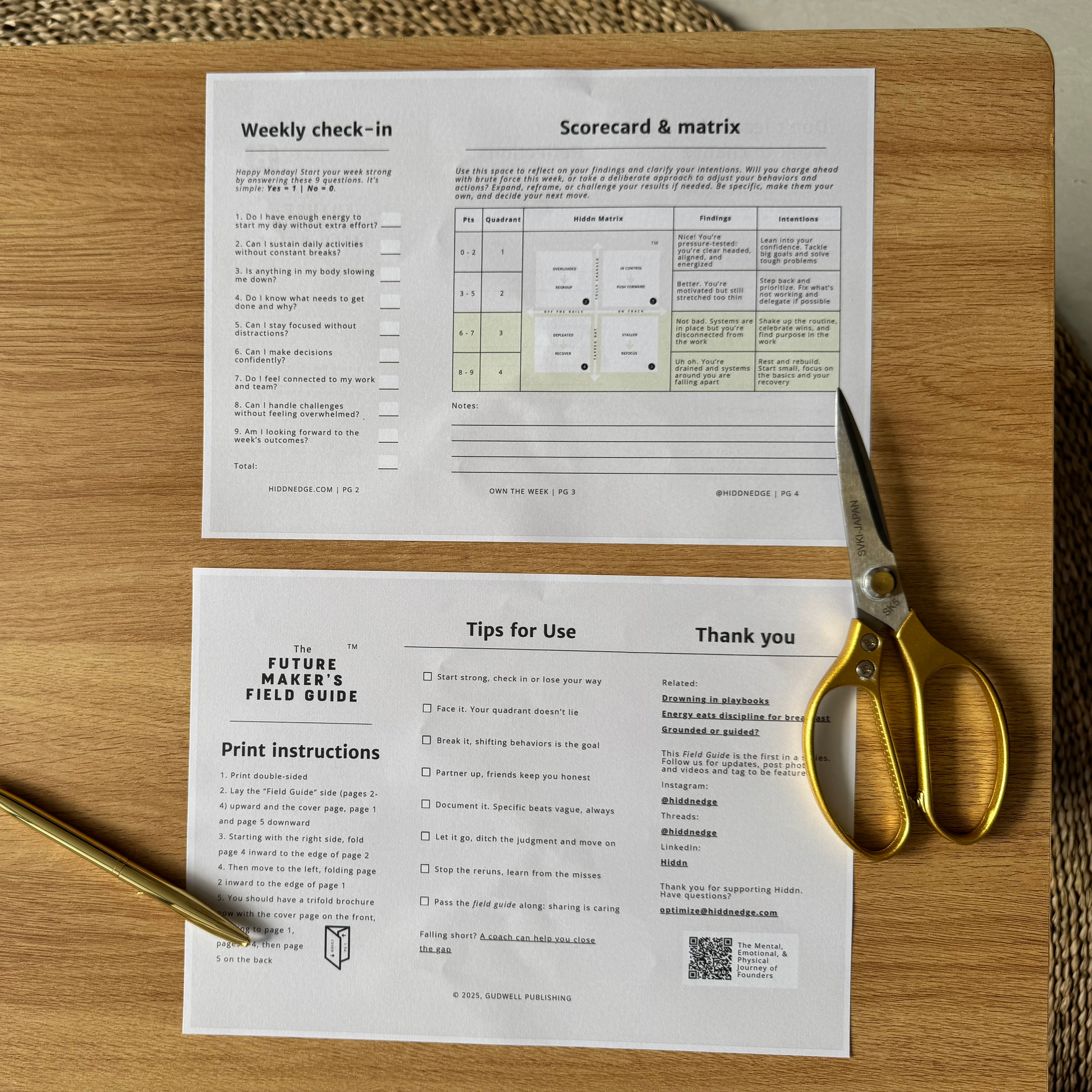 The Future-Maker's Field Guide List by Hiddn