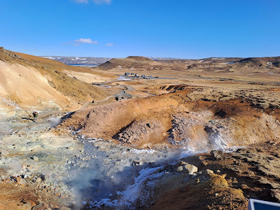 Krysuvik geothermal area outside of Reykjavik
