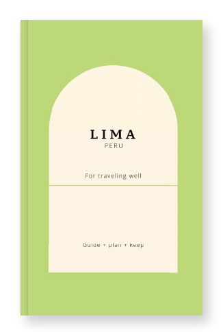 Peru Trip Planner for Lima, Cusco & Machu Picchu Guide Book by Travwell