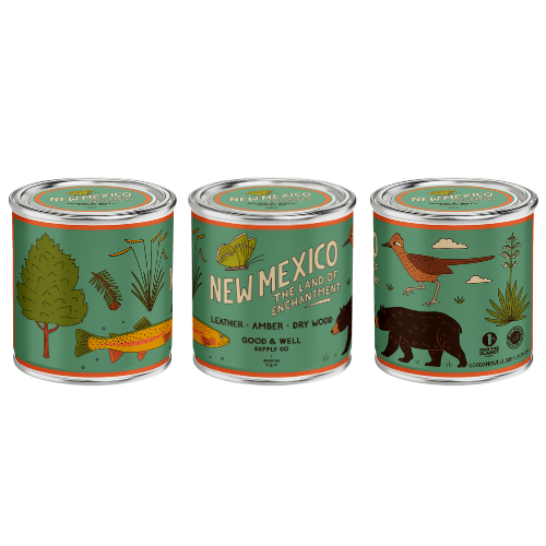 New Mexico State Candle Candles by Good & Well Supply Co.
