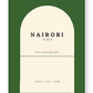 Nairobi Travel Planner of Kenya Safari Routes, Culture, & City Tips Book by Travwell