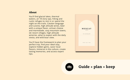 Oman Travel Guidebook: Plan a Safe & Scenic Trip to Muscat Book by Travwell