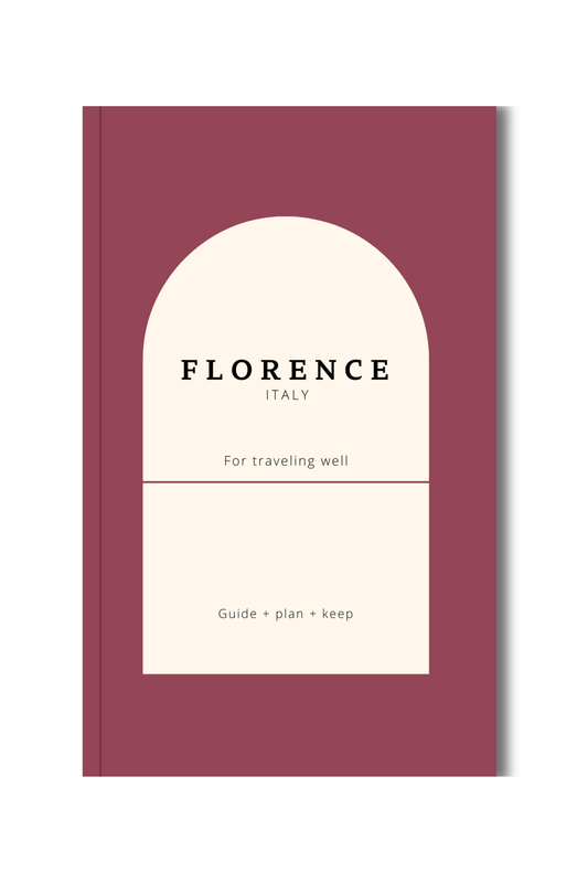 Florence Travel Planner: Explore Tuscany & Plan Your Italy Trip Book by Travwell
