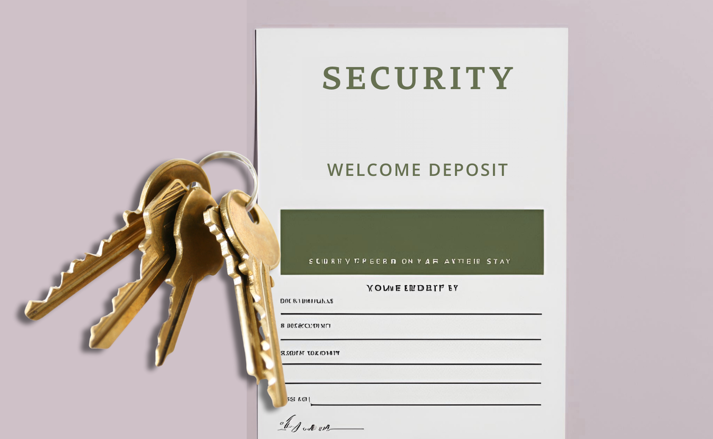 Charlotte Airbnb Security Deposit (Required) Add On Fee by Travwell