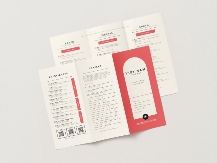Vietnam Print Out Travel Planning Brochure | Sites, culture, hotel tips, regional cities List by Travwell