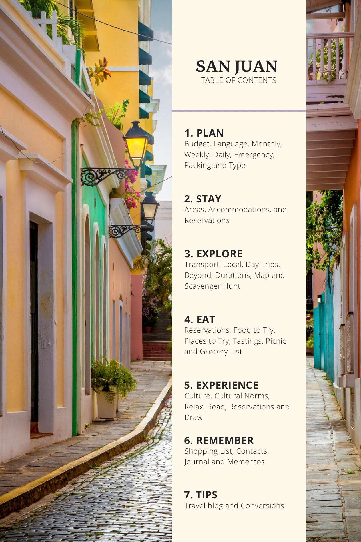 Travel Planners Puerto Rico, A San Juan Guidebook for U.S. Travelers Book by Travwell