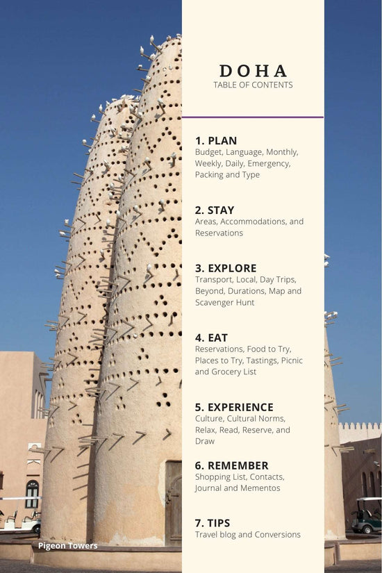 Doha Qatar Travel Guide Book for U.S. Travelers | Plan With Ease Book by Travwell