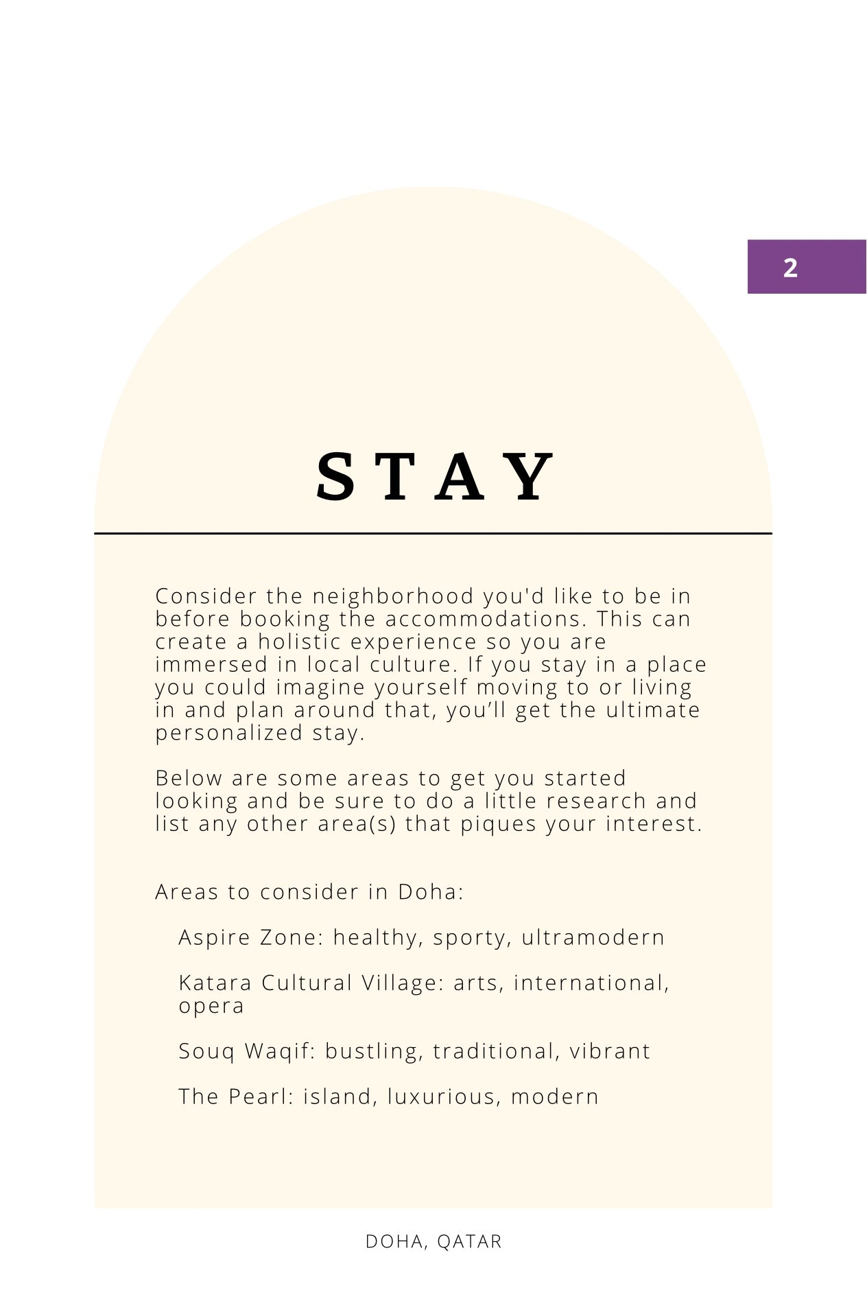 Doha Qatar Travel Guide Book for U.S. Travelers | Plan With Ease Book by Travwell