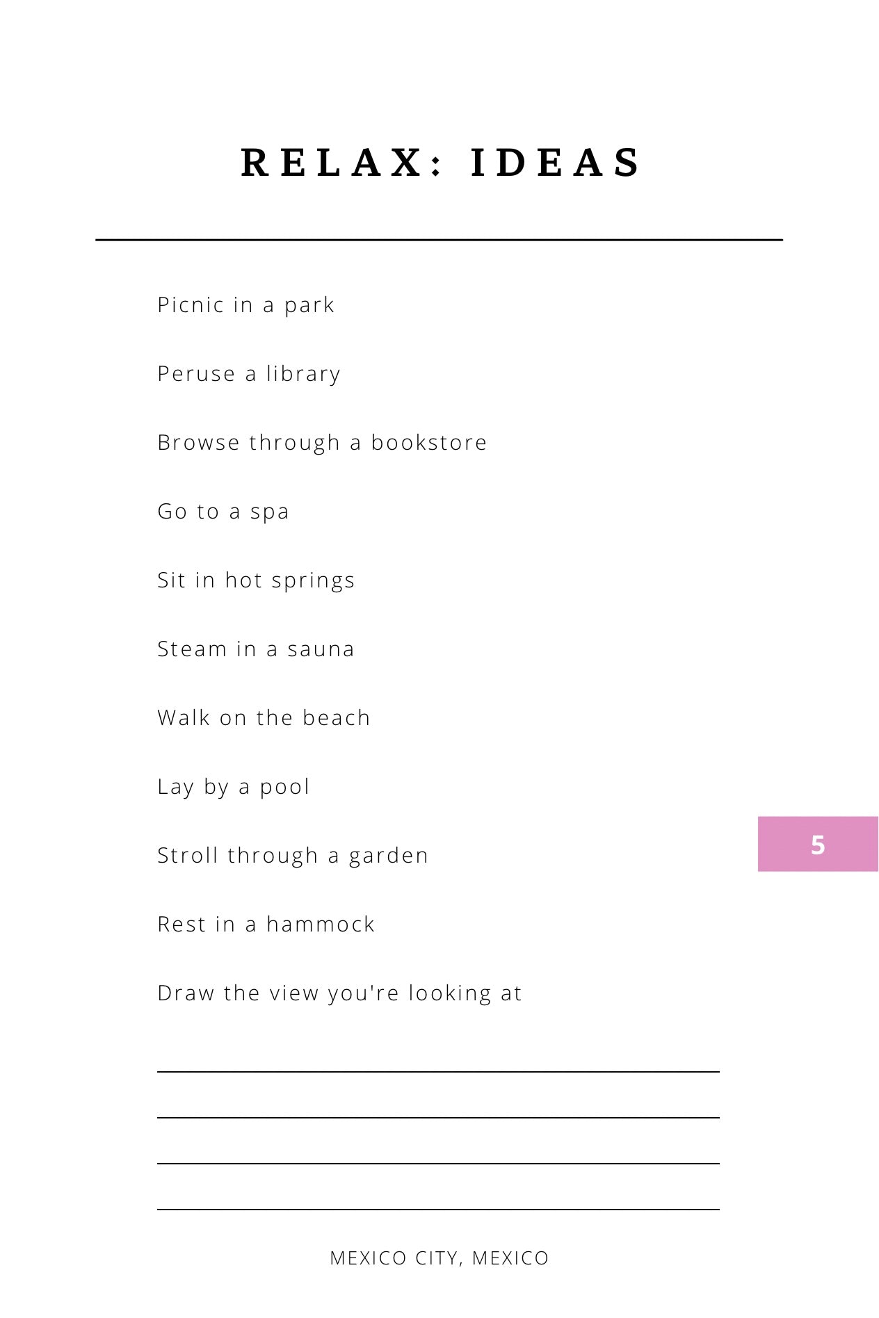 Mexico City Guidebook: Plan Your Adventure with Clarity Book by Travwell