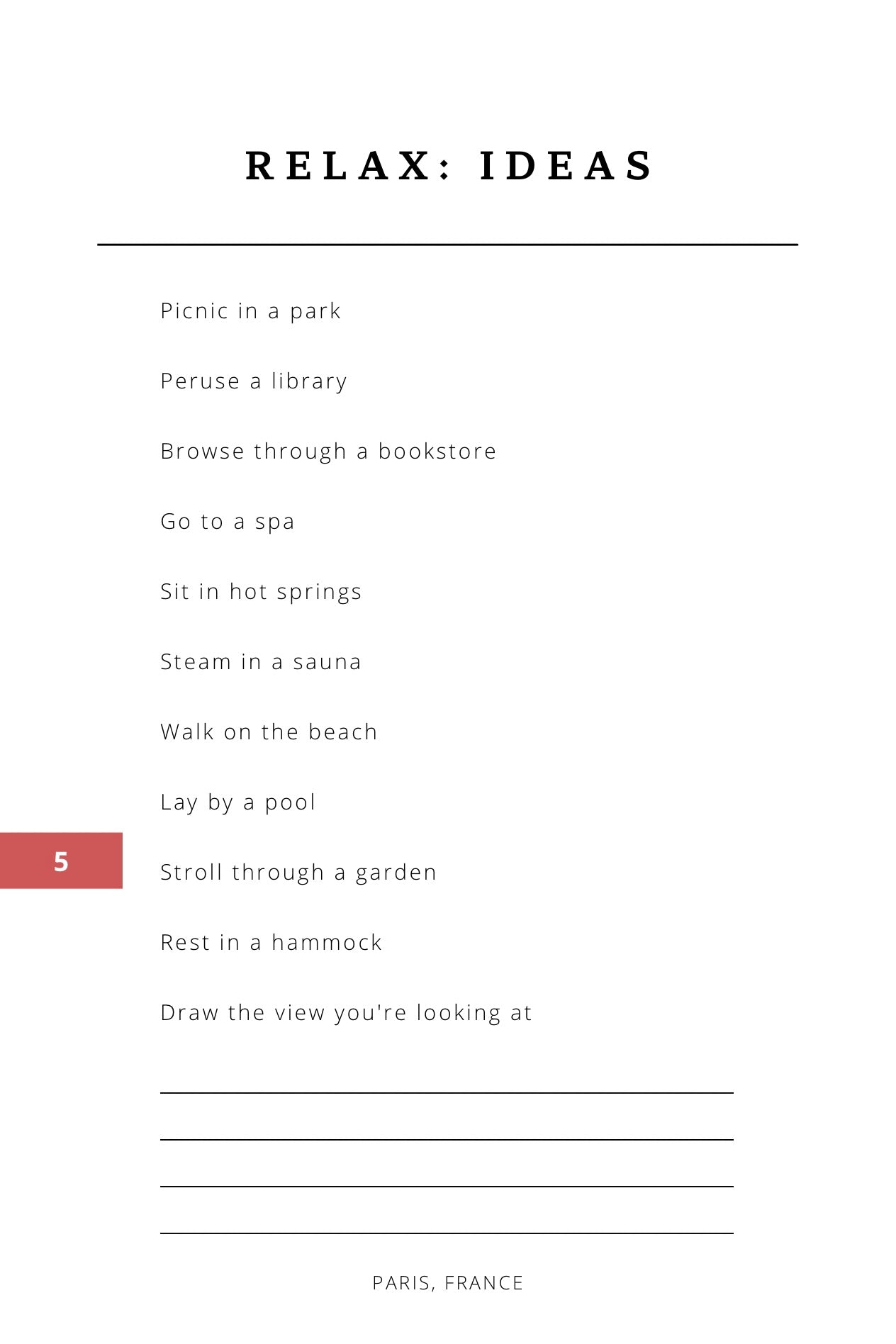 Paris Travel Planner to Design Your Trip with Calm & Clarity Book by Travwell