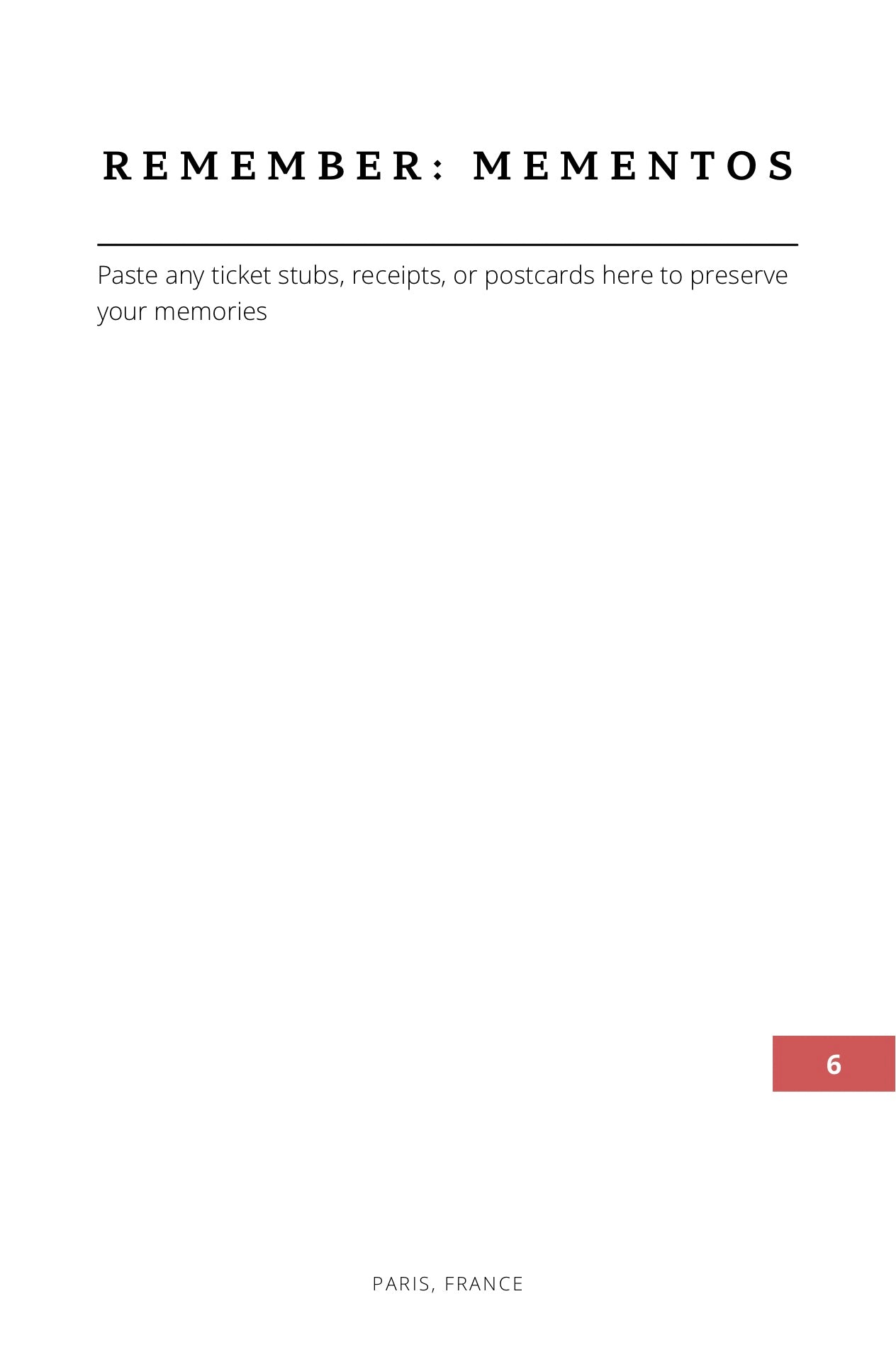 Paris Travel Planner to Design Your Trip with Calm & Clarity Book by Travwell