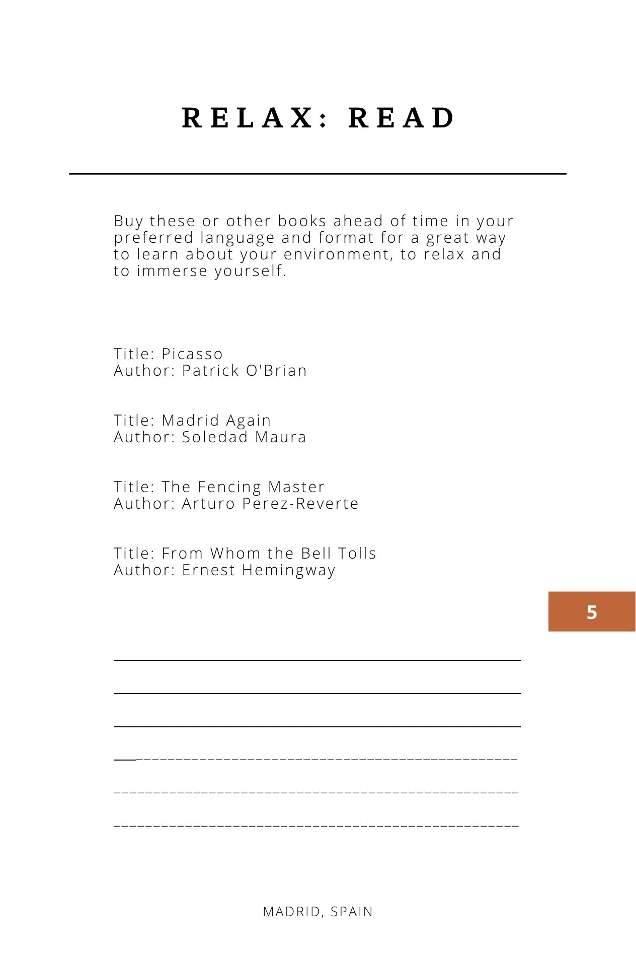Madrid Travel Guide by Gudwell: Plan Your Trip to Spain Book by Travwell