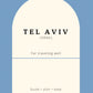 Tel Aviv Travel Planner: Itineraries, Tips & Local Finds Book by Travwell