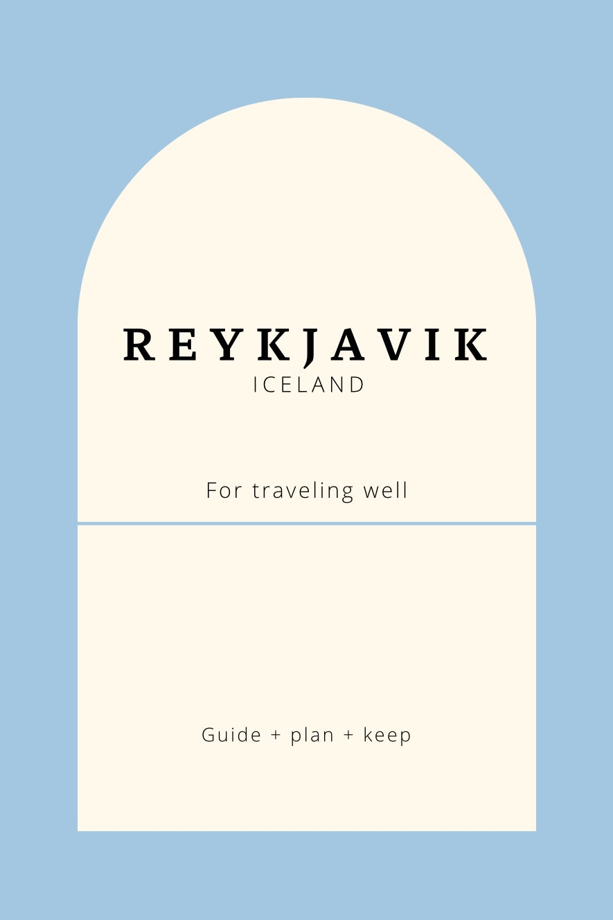 Iceland Trip Planner: Discover Reykjavik and the Wild North Book by Travwell