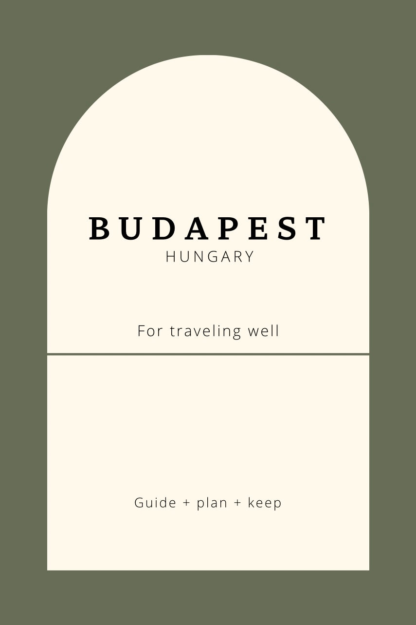 Budapest Trip Planner & Hungary Route Guide, Plan with Ease Book by Travwell